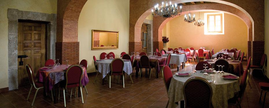 Hotel San Anton Abad Villafranca Montes De Oca Restaurang bild